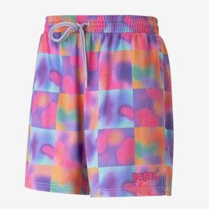 PUMA 8enjamin (Ben Art) All Out Print Mesh Shorts. Brand New Never Worn size M